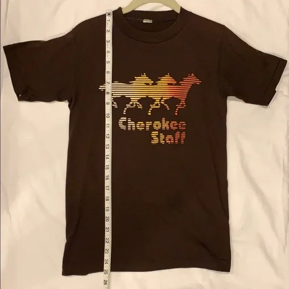 Vintage Running Horses 80’s Tee - Picture 4 of 5